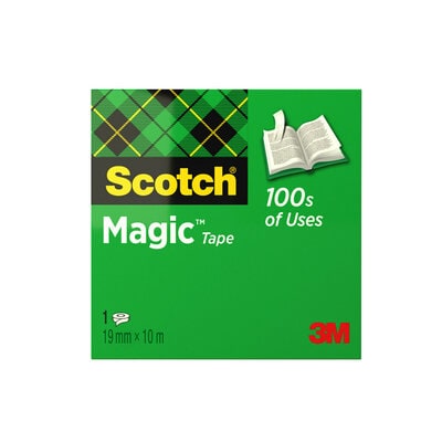 Scotch® Magic™ Unsichtbares Klebeband 19 mm x 10 m