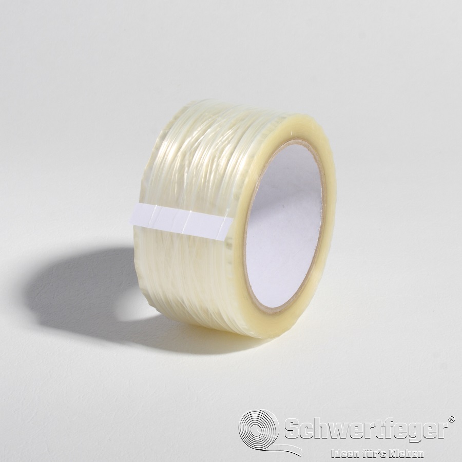 SPADA® PVC Packband SK4 vierfach fadenverstärkt transp. 50 mm x 66 m