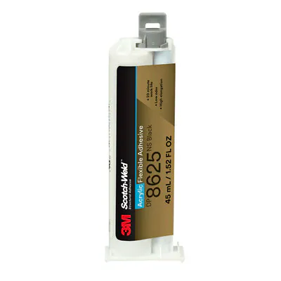 3M™ Scotch-Weld™ 2 Komponenten-Konstruktionsklebstoff auf Acrylatbasis DP8625NS, Schwarz, 45 ml